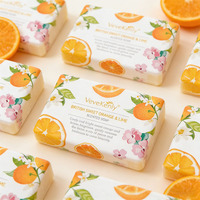 Jabón Artesanal Británico de Flores de Jazmín y Barra Limpiadora Facial con Aceite Esencial para la Limpieza Diaria de Todo Tipo de Piel - Regalo para el Cuidado de la Piel Femenina