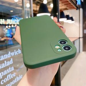 Tschick-funda de silicona oficial para <span class=keywords><strong>iPhone</strong></span>, cubierta completa de lujo para <span class=keywords><strong>iPhone</strong></span> 11 12 Pro MAX <span class=keywords><strong>SE</strong></span> <span class=keywords><strong>2020</strong></span> XR X 7 <span class=keywords><strong>8</strong></span> <span class=keywords><strong>Plus</strong></span>, 13 mini XS Max - Product Image 6