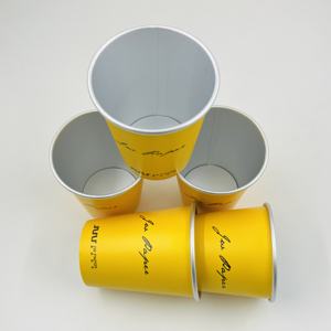Gobelets en papier d'aluminium jetables écologiques pour eau minérale et boissons énergisantes, impression de logo personnalisée, qualité alimentaire, imperméables - Product Image 4