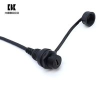 Cable USB Tipo C 2.0 Macho a Hembra de 30 cm, Impermeable, con Cubierta de PVC y Blindaje Trenzado para Escáner de Código de Barras