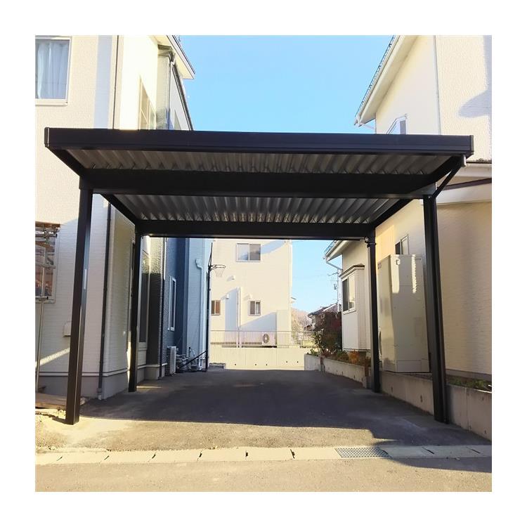 Profesyonel özelleştirilmiş Carport ahşap güçlü destek kullanılan Carports satılık fabrika doğrudan alüminyum Carport