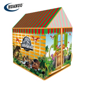 3 + Zelfassemblage Spel Tent Huis Speelgoed Kinderen Camping Dinosaurus Tent Speelgoed Met 20 Oceaanbal - Product Image 3