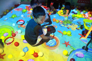 Équipement de publicité 3D Projection Sable Projecteur De <span class=keywords><strong>Sol</strong></span> <span class=keywords><strong>Interactif</strong></span> <span class=keywords><strong>Jeux</strong></span> pour Enfants - Product Image 2