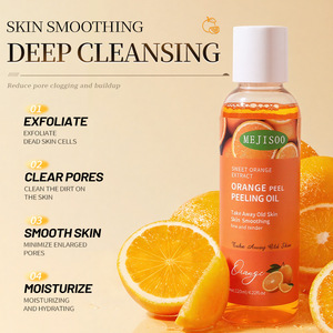 Özel Marka Doğal Organik Sarı Soyma Yağı Eklem Bölgesi Cilt Beyazlatıcı Ölü Deri Giderici Portakal Kabuğu Soyma Yağı - Product Image 4