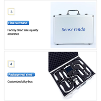 Sensorendo 10 Lames Set Portable Vidéo Laryngoscope Endoscope Médical Intubation Réutilisable Rigide Videolaringoscopio Com Caméra