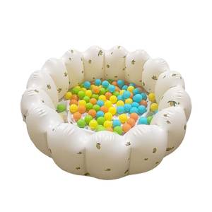 ขายส่งดอกไม้รูปตัวเล็กสระว่ายน้ําเด็กอ่างอาบน้ําลูกพองหลุมเด็กขนาดเล็กพองเด็กวัยหัดเดินสระว่ายน้ํา - Product Image 1