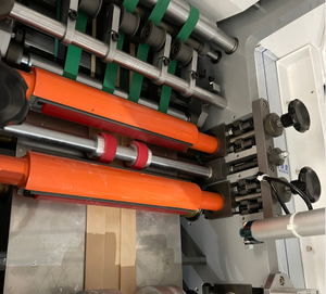 ماكينة لصنع الحقائب الورقية على شكل حرف V مع نافذة، ماكينة صنع الورق الأوتوماتيكية لصنع الحقائب والأغلفة [JT-HY270] - Product Image 6