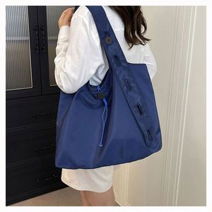 Sac fourre-tout à bandoulière en nylon avec sangle réglable, grande capacité, sac de shopping - Product Image 4