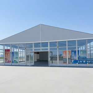 Carpa de Conducción Abierta Transparente para Conferencias y Eventos, con Pasillo de Acceso, para Grandes Summits Empresariales y Cabinas de Seguridad para Visitantes - Product Image 1