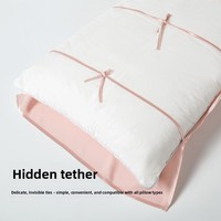 Taie d'oreiller en soie de mûrier 100 % de qualité export, haut de gamme, personnalisable, style moderne et minimaliste, pour usage domestique et mariage, vente en gros