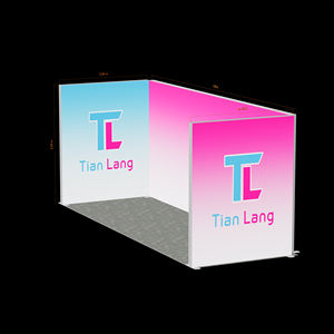 Expositor Gráfico de Tela con Marco de Aluminio de 6*3M, Montaje sin Herramientas, Envío Global, Directo de Fábrica, Servicio de Diseño Personalizado OEM - Product Image 2