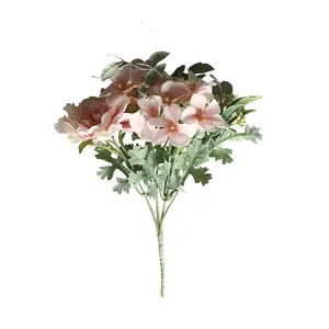 AYOYO OEM Silk Artificial Rose Potted Plants Without Pots Home Wedding Decoration Roses Artificial Flowers Bouquet