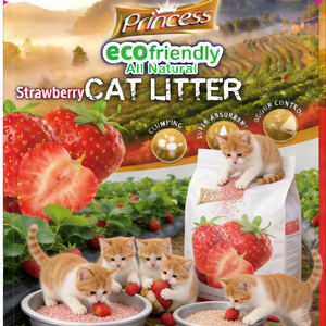 Bac à litière pour chat en tofu avec charbon actif, bois de pin, amidon de maïs, jetable, sans blocage, biodégradable, écologique - Product Image 1