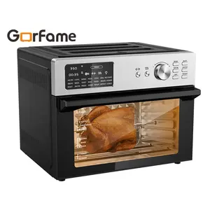 21-In-1 Smart Air Fry Double Tempered Glass 30L Electric Oven Stainless Steel Air Fryer Toaster Oven