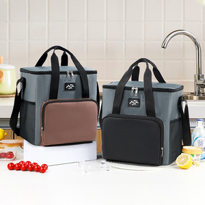 Borsa portatile per pranzo da campeggio all'aperto resistente e impermeabile per il raffreddamento del ghiaccio con grande capacità termica per la conservazione degli alimenti per Picnic - Product Image 1