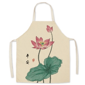 Breathable Sleeveless Polyester Canvas <b>Chef</b> <b>Apron</b> with Custom Printed Design for Hot Kitchen Use High Quality Reusable - Product Image 3