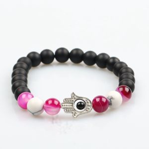 2019 venta al por mayor, cuentas de piedra natural pulsera suerte chakra pulsera hecha a mano para la fabricación de la joyería - Product Image 1