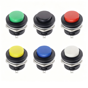 High Quality 2CM <b>Small</b> Circle Start Button <b>Game</b> Console Accessories Coin Counting Machine Opening 16mm 3A250VAC Connector - Product Image 1