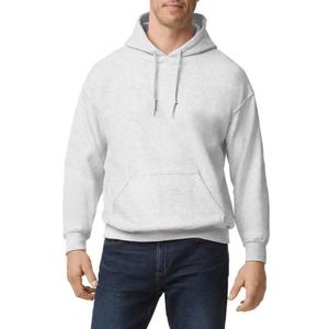 Sudadera con Capucha Extra Grande para Hombre al por Mayor, 100% Algodón, con Tu Logotipo, Sudadera con Capucha Gris para Hombre - Product Image 6