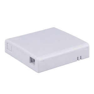 תיבת סיום סיב אופטי FTTH עם 2 יציאות SC APC, להתקנה על קיר, סוג <span class=keywords><strong>86</strong></span>, עם פיגטייל, מתאם LC FC, מסוף רשת פנימי - Product Image 2