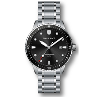 Montres OEM en acier inoxydable super lumineux à main en cristal saphir 10 ATM étanche montre automatique montre de plongée