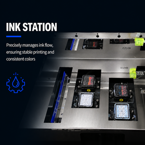 A1 Dtf Printer 2 Head 4 Head XP600 I1600 I3200 60cm Direct to Film <b>Printing</b> <b>Machine</b> Bundle for Clothing Textile - Product Image 4