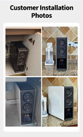 Purificateur d'eau intelligent à osmose inverse (RO) enrichi en hydrogène, 3 étapes, 1000 GPD, faible bruit, pour usage domestique sous évier, avec surveillance TDS en temps réel