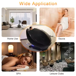 קפסולות סאונה אינפרא אדום חדר סאונה עם גלישת slimming אוזון ספא קפסולת ספא אורות אדומים אקריליק סלון יופי - Product Image 4