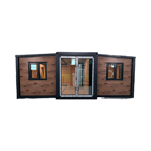 Thép hiện đại mô hình gỗ 2 phòng ngủ mở rộng nhà không thấm nước Modular thiết kế căn hộ ngoài trời sử dụng khách sạn biệt thự sang trọng 5 năm - Product Image 3