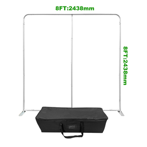 8X8 Kussensloop Stand Photobooth Banner Achtergronden Rechte Spanning Stof Display Buisframe Voor Verjaardagsfeestjes Verf Sublimatie - Product Image 2