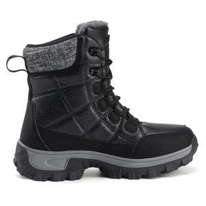 Ventes d'usine transfrontalières, bottes d'hiver <span class=keywords><strong>de</strong></span> grande taille pour hommes et femmes, bottes chaudes antidérapantes pour l'extérieur - Product Image 2