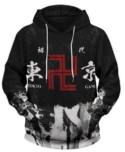ผู้ผลิตขายตรงเสื้อฮู้ดอนิเมะญี่ปุ่นลายกราฟิก 3 มิติ พิมพ์ลายอนิเมะ โตเกียว รีเวนเจอร์ส เสื้อสเวตเชิ้ตแบบสวมหัวสำหรับผู้ชายและผู้หญิง - Product Image 5