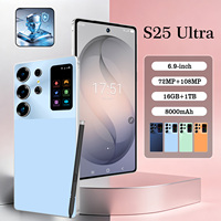 Puissant Smartphone Android S25 Ultra 5G 16 Go de RAM 1 To de ROM Téléphone Portable 4K HD du Fournisseur d'Usine Chinois