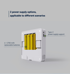 Lorawan không khí trong nhà cảm biến chất lượng pin lithium CO2 PM2.5 PM10 TVOC O3 ánh sáng áp suất khí quyển chuyển động nhiệt độ độ độ ẩm - Product Image 4