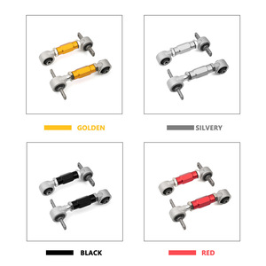 Brazos de control para Honda Civic Serie K, barras de soporte de suspensión delantera, plateado, rojo, dorado, negro - Product Image 4