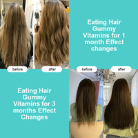 Gummies Multivitaminés Oursons Privée Label Biotine Zinc et Vitamine C pour la Croissance Capillaire et la Réduction de la Chute des Cheveux