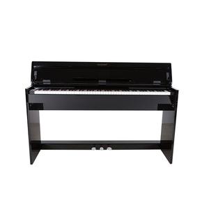 Teclado Electrónico Digital Profesional Directo de Fábrica, <span class=keywords><strong>Mini</strong></span> <span class=keywords><strong>Piano</strong></span> Vertical Clásico con Pedal de Sustain USB/<span class=keywords><strong>MIDI</strong></span> de Plástico - Product Image 2