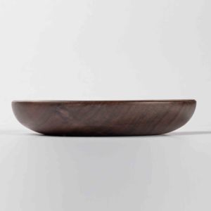 Factory Direct High Quality 12 cm Round Shape <strong>Wooden</strong> Serving <strong>Plate</strong> and Dish for Kitchen or Party - Product Image 4