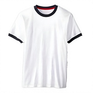 เสื้อยืดเจอร์ซีย์ผ้าฝ้าย 100% คุณภาพพรีเมียม ระบายอากาศได้ดี เป็นมิตรกับสิ่งแวดล้อม สีตัดกัน ดีไซน์ลำลอง เหมาะสำหรับฤดูร้อน - Product Image 1