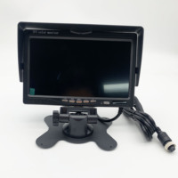 FL & OEM 1080P AHD moniteur Machines véhicule logistique camion d'autobus scolaire 7 pouces 1024*600 MDVR moniteur de bus TFT inverseurs numériques