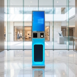 Kiosque de commande alimentaire <span class=keywords><strong>en</strong></span> libre-service WUXIN 23,8/32 pouces avec écran tactile et lecteur de codes-barres, machine de paiement <span class=keywords><strong>en</strong></span> libre-service pour les commandes - Product Image 6