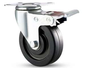 <span class=keywords><strong>ESD</strong></span> <span class=keywords><strong>Caster</strong></span> Medium Duty Industrial Anti Static Schwarzes Gummi rad Conduct ive <span class=keywords><strong>Caster</strong></span> Trolley Cart <span class=keywords><strong>Caster</strong></span> - Product Image 2