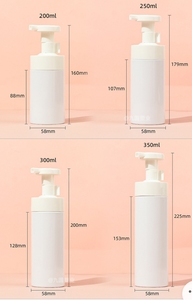 Flacon pompe airless PET 100ml 200ml 250ml 300ml 350ml 500ml pour produits de beauté, distributeur de liquide, pompe <span class=keywords><strong>mousse</strong></span>, nettoyant visage et cils, <span class=keywords><strong>mousse</strong></span> - Product Image 4