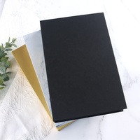 Caja Decorativa para Mesa de Centro con Diseño de Libro Falso, Encuadernación Cosida, Papel Decorativo, Cartón, Decoración Moderna para el Hogar