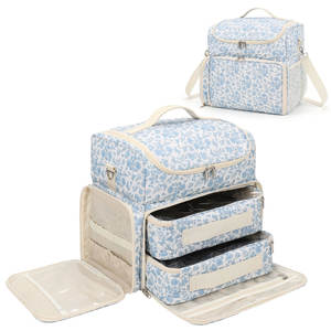 Relavel กระเป๋าใส่ยาทาเล็บขนาดใหญ่พิเศษ86-100 + ขวดโคมไฟเล็บกระเป๋าถือพร้อมกระเป๋าถอดออกได้2ถุง - Product Image 2