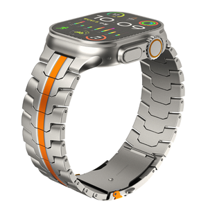 <span class=keywords><strong>Bracelet</strong></span> en titane de luxe Win-Win pour <span class=keywords><strong>Apple</strong></span> <span class=keywords><strong>Watch</strong></span> Ultra 2 49 mm, <span class=keywords><strong>bracelet</strong></span> pour iWatch Series 10 9 45 mm 46 mm, <span class=keywords><strong>bracelet</strong></span> pour <span class=keywords><strong>homme</strong></span> - Product Image 1