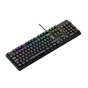 Clavier mécanique Ousaid DK900 <span class=keywords><strong>2022</strong></span>, 104 touches, RVB lumineux, programmable, anti-ghosting, plug-and-play pour le bureau et le gaming - Product Image 3