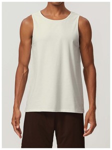 Camiseta sin Mangas Yiyi con Núcleo de Algodón, Suave como la Mantequilla, Transpirable, que Absorbe la Humedad, Diseño Atemporal, Cuello Redondo, <span class=keywords><strong>para</strong></span> Fitness y Uso Casual, <span class=keywords><strong>para</strong></span> <span class=keywords><strong>Hombre</strong></span> - Product Image 3