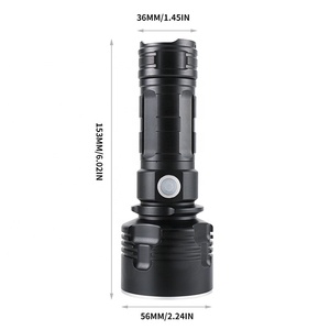 Siêu Sáng 2000 Lm High Power Spotlight <span class=keywords><strong>Heavy</strong></span> <span class=keywords><strong>Duty</strong></span> <span class=keywords><strong>Torch</strong></span> 1000M Long Range Đèn Pin Mạnh Mẽ Sạc Săn Đèn Pin - Product Image 1