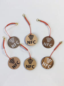 कस्टम UV मुद्रित बांस लकड़ी 13.56mhz nfc Rfid कुंजी कार्ड के लिए प्रवेश कुंजी कार्ड - Product Image 4